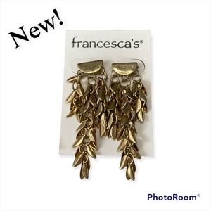 NEW Francesca’s Collections | Earring Set | Gold Dangle | Stud Earrings